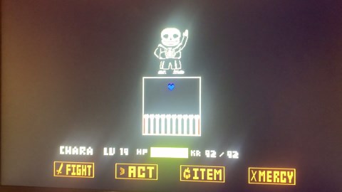 Sans' first attack is done idk how i even made this im actually impressed by myself