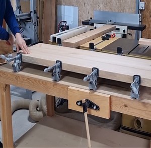 37K views · 254 reactions | No Domino Cutter Watch How I Made a Stunning Laminated Tabletop! | Woodworking Tools | Facebook