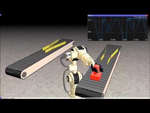 Robotics Simulator: Twisted Cables and Katana Robot in V-REP