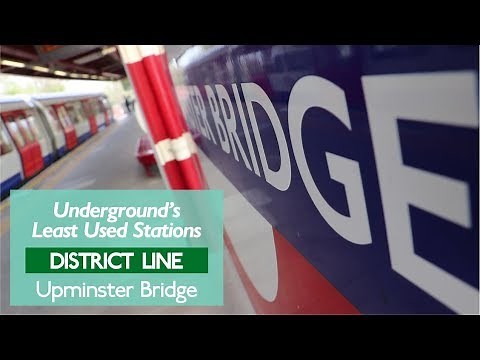 Upminster Bridge - Least Used District Line Station
