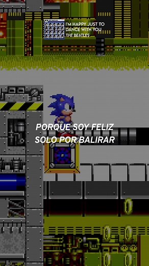 I'm Happy Just To Dance With You - The Beatles Letra w Sonic 2 gameplay #Beatles #thebeatles #sonic #georgeharrison #paulmccartney #johnlennon #ringo