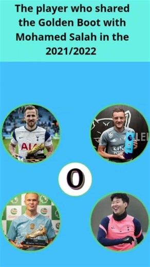 Which player shared the Premier League Golden Boot with Mohamed Salah in the 2021/2022 season? #quiz