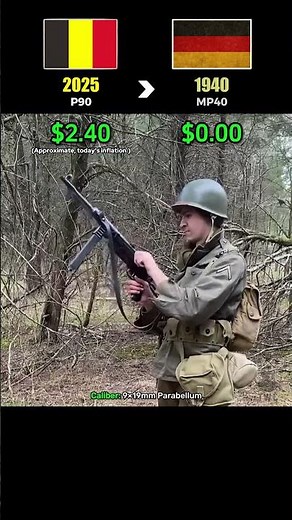 FN P90 vs WWII MP40 🎯