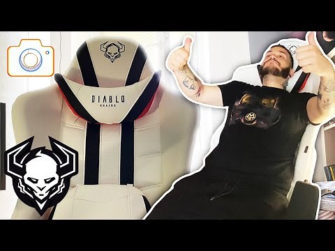 Rozbalení herní židle od Diablo Chairs!