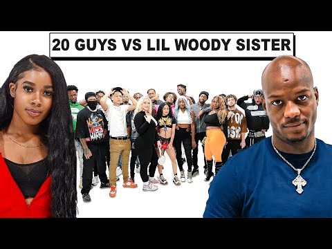 20 WOMEN VS 2 COMEDIANS LIL WOODY & HIS SISTER