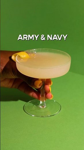 Army & Navy Cocktail - Easy Gin Sour with Orgeat