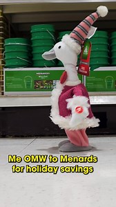 He walks, he squawks, he needs someone to take him home. 😅 Find this feisty little goose waddling around your local Menards today! 🪿 SHOP NOW 👉 https://tinyurl.com/6c4yfzra | Menards