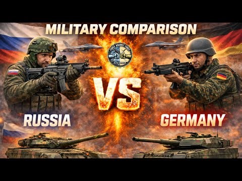 Russia vs Germany Military Power Comparison 2026 | Army, Air Force & Tanks