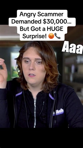 Angry Scammer Demanded $30,000… But Got a HUGE Surprise! 😡📞#Scammer #ScamCall #Viral #Funny #Trending