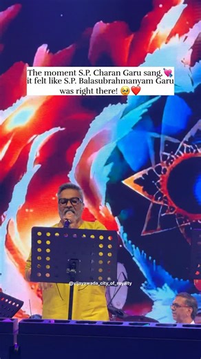 24K views · 376 reactions | S.P. Charan Garu’s vocals—same voice, same magic! A powerful, moving tribute to his father’s legacy on the Ilaiyaraaja stage. . . . #Ilayaraaja #DreamComeTrue #FirstTimeInAP #Maestro #Isaignani #Vijayawada #IlayaraajaLive #MusicLegend #MusicalBliss #IlaiyaraajaSongs | Vijayawada City Of Royalty | Facebook