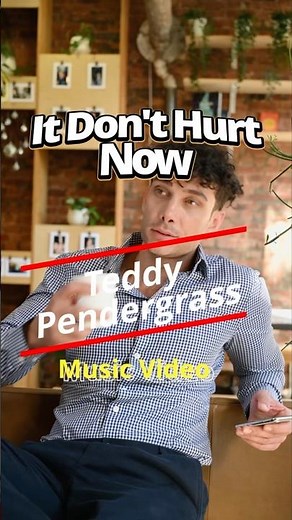 “It Don’t Hurt Now” Teddy Pendergrass (Music Video) #shorts