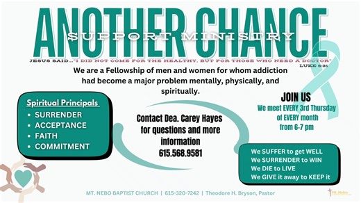 Morning Worship at Mt. Nebo Missionary Baptist Church, Nashville, TN. Scripture: Colossians 3: 1-17 Sermon Text: Colossians 3: 10-11 Sermon Title: Brand New Life Speaker: Minister Angela Walker | Mount Nebo Baptist Church