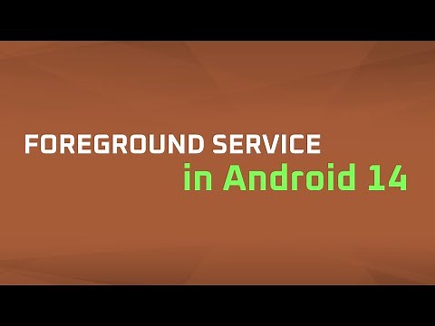 Foreground Service in Android 14