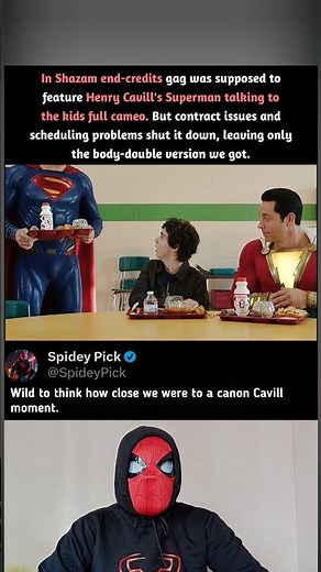 In Shazam! (2019), The Original Post-Credit Scene Featured Full Superman