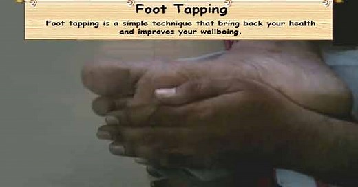 Foot Tapping | Improve health with Foot Tapping, Slapping, or Clapping