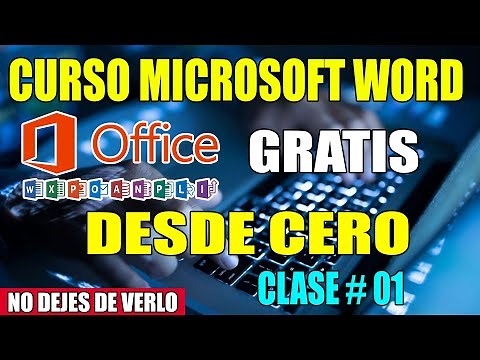 CURSO DE MICROSOFT WORD COMPLETO [GRATIS] 😱😱 2023 | PARTE 1