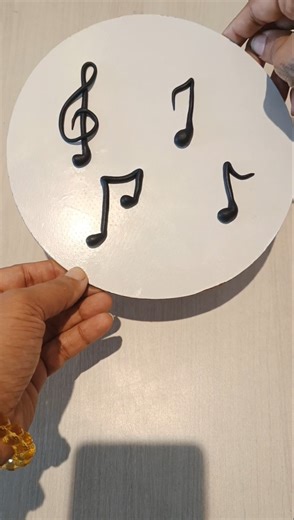 Easy musical notes fondant topper - no mould no cutter #shorts #shortsyoutube #shortvideos