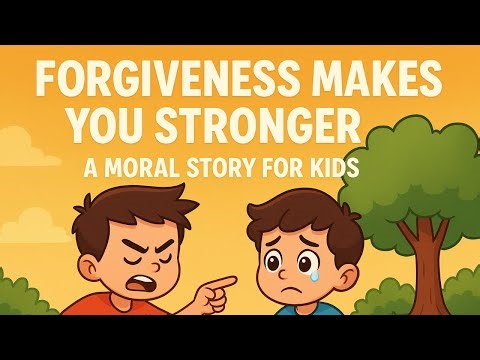 Forgiveness Makes You Stronger — A Moral Story For Kids | Brings Back Joy, Friendship, and Courage