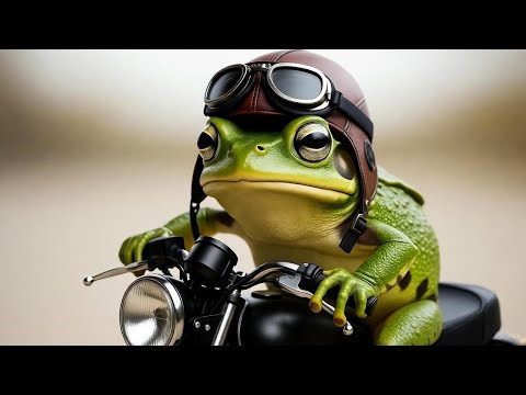 Сrazy frogs on motorcycles Epic Racing & Wild Stunts