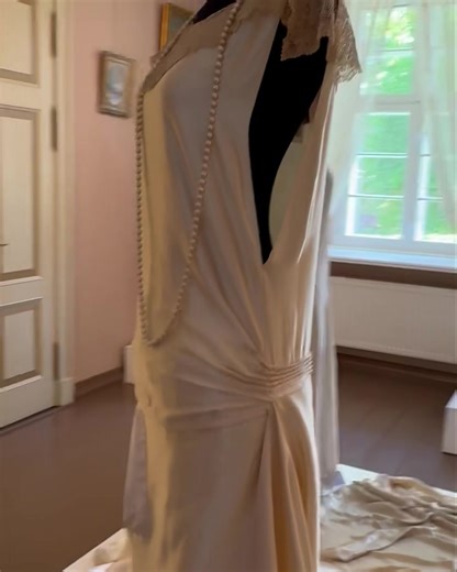 2.1K views · 106 reactions | New exhibition The Wedding stories was opened in Hugo Sojus manor, Silute, Lithuania. Open till September 15, 2024. #FashionHistory #privatecollection #privatecollector #weddingdress #alexandrevassiliev #historicalclothing #historicalclothes | Alexandre Vassiliev foundation | Facebook