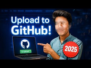 How to Create Repository and upload Project on Github 2025 [ Clean and Simple Way ]