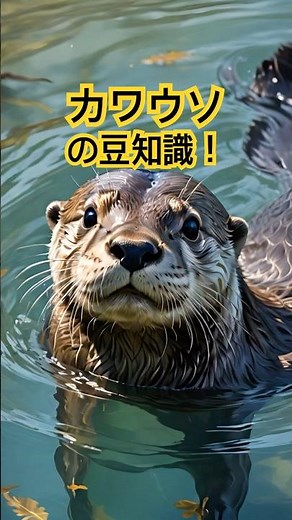 カワウソの豆知識！