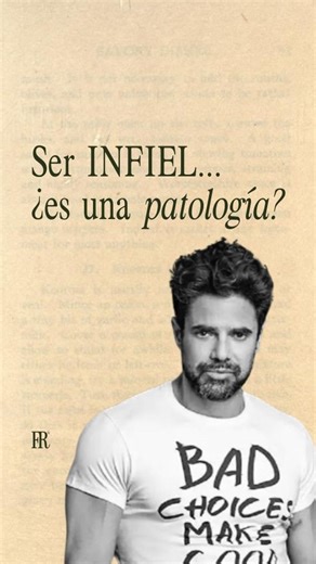 Lic. Flor Rodriguez | Equipo de Psicólogos on Instagram: "De los creadores de: "la infidelidad es genética" (Fede Bal), llega "tengo una patología" (Manolo Castro) 🙄 No, la infidelidad NO es una patología. Repetir patrones de apego tampoco lo es. Lo que si deben saber es que cuando la infidelidad se repite y se hace crónica, suele ir acompañada de manipulación y otros tipos de violencia psicológica. No es "sólo una infidelidad". Somos adultos responsables de las acciones que hacemos y de cómo c
