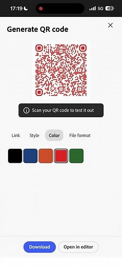 Create a QR Code For Free (Canva alternative)