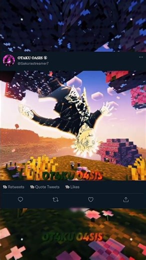 GOJO X MINECRAFT | JUJUTSU KAISEN EDIT #anime