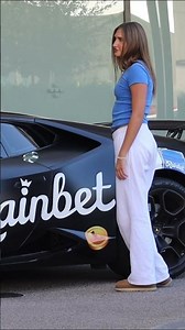 She didn't know it was my car #automobile #golddiggerprank