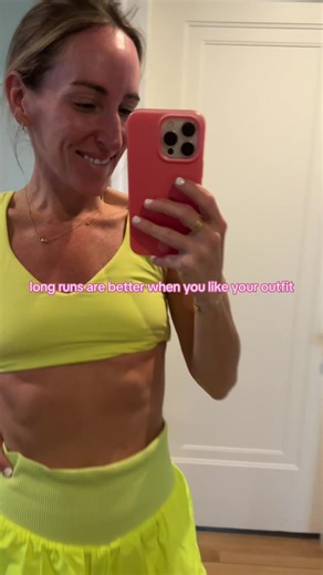 I think it’s science 😆 And now I am prepped to lay in the yard 🤣 Top is @lululemon and shorts are @FP Movement 🏃🏻‍♀️ #runnersoftiktok #runtok #fpmovement #lululemon