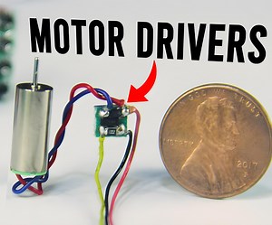 Guide to Making TINY Brushed Motor Drivers With MOSFETs for RC Projects
