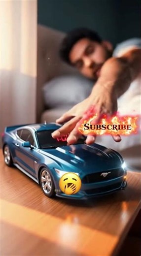 What if your alarm clock was a mini blue hypercar? 😳🔥 #shorts