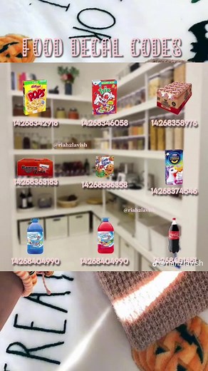 Kitchen decal codes! 👩‍🍳🍪#kitchendecal#decalcodes🌱✨ #codes #bloxburg #tiktok #forupage #viralvideo🙏🙏🙏 #spring