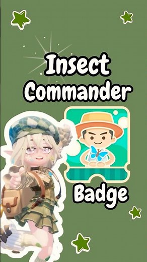 🩷Heartopia | Insect Commander Badge✨ #heartopia #heartopiaofficiallaunch #teahly