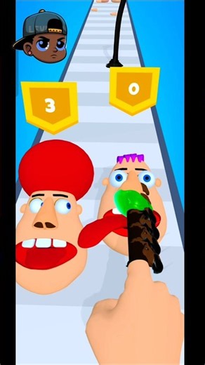 Finger Run 3D Game 💪 #fingerrunner3d #games #androidgameplay #shorts