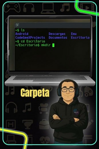 La terminal para principiantes - Comandos CD y Mkdir #linux #linuxcommandlinetutorial