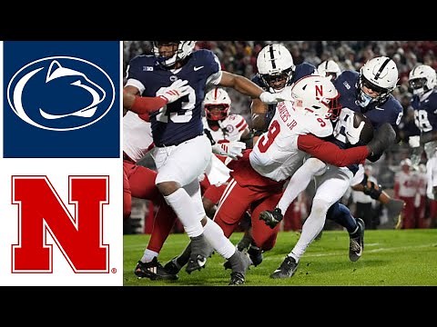 Nebraska vs Penn State Highlights | 2025 College Football Week 13