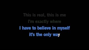 Karaoke This Is Me (acoustic) - Camp Rock - CDG, MP4, KFN - Karaoke Version