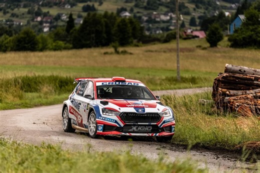 Jakub Matulka i Damian Syty najszybsi w Valvoline Rajdzie Małopolski 2025