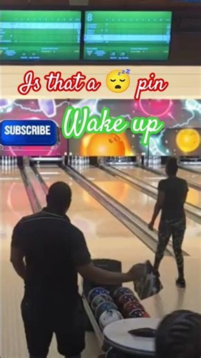 BOWLING PINS THAT WAKE UP