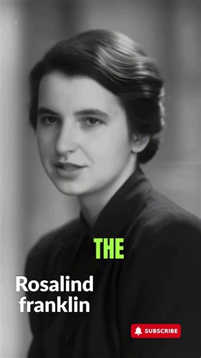 The woman who actually discovered DNA #science #history #dna
