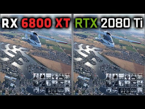 RX 6800 XT vs RTX 2080 Ti Benchmark – 59 Tests