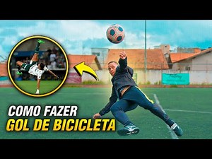 APRENDA COMO FAZER GOL DE BICICLETA | GOL DE BICICLETA DO RONY DO PALMEIRAS