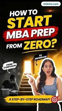 MBA Preparation from Zero? Prepare for MBA | Complete Guide for CAT, XAT, SNAP & NMAT 2026 #mba