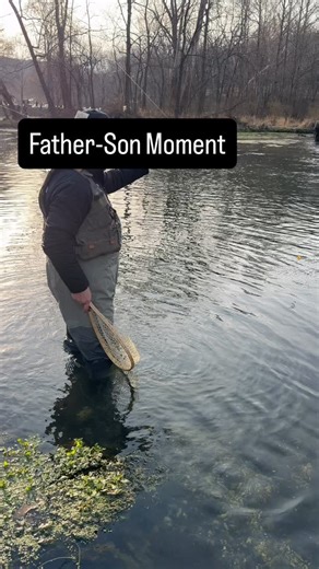 Maramec Spring Park…A father and son share the excitement of landing a trout together. #trout #fishingbuddies #troutpark #maramecspring | Bill Cooper