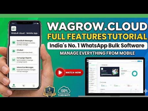 Wagrow.cloud Complete Tutorial 2026: Best WhatsApp Marketing Software for Business