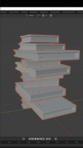 Randomize Objects Instantly in Blender! ⚡ #blender #gamedev #blender3d