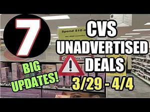 CVS UNADVERTISED DEALS (3/29 - 4/4) | Big Updates & NEW Moneymaker!