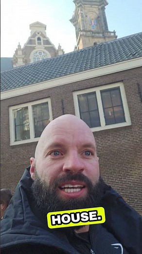 Anne Frank House Amsterdam WW2 Iconic building